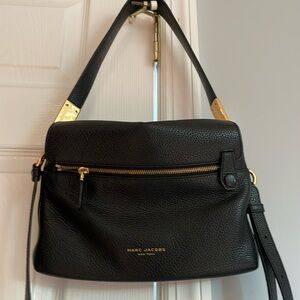 Marc Jacobs Shoulder/Crossbody Black Leather Handbag